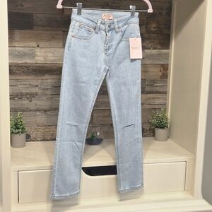 Juicy Couture Mid-Rise Light Wash Denim Jeans- Youth Girls